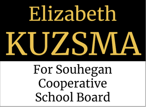 Elizabeth Kuzsma for Amherst, NH Souhegan Cooperative School Board, 2022